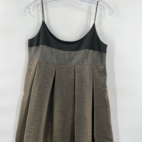 Laundry Shelli Segal grey silver dress size 8 - Picture 2 of 9